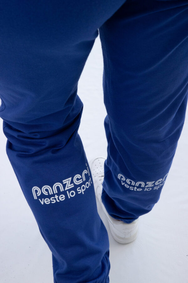 Jogging Femme - Uni H - Bleu France / Blanc Rouge – Image 7