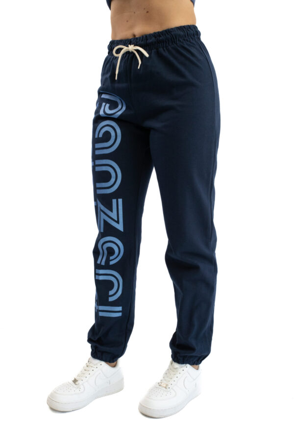 Jogging Femme - Uni H - Bleu Marine / Bleu Nacré – Image 3