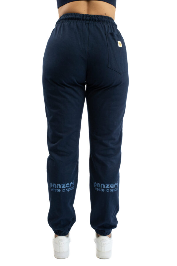 Jogging Femme - Uni H - Bleu Marine / Bleu Nacré – Image 5