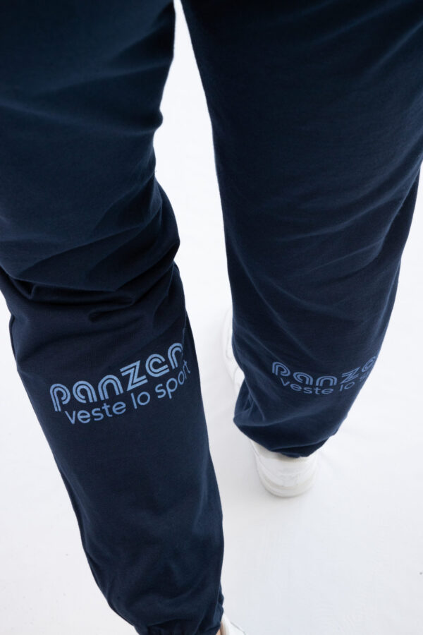 Jogging Femme - Uni H - Bleu Marine / Bleu Nacré – Image 6
