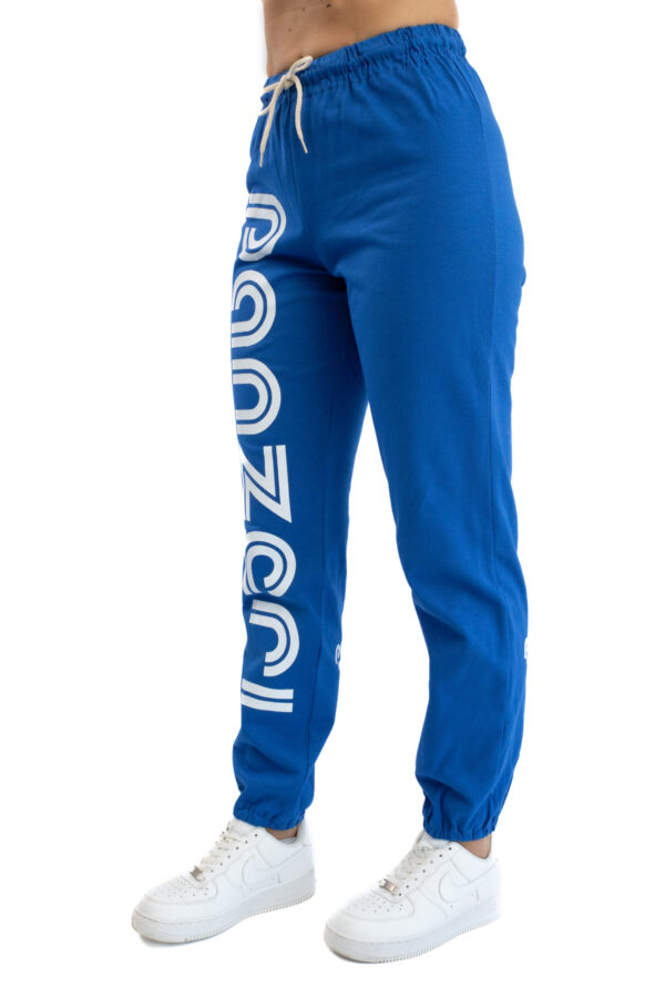 Jogging Femme - Uni H - Bleu Roi / Blanc – Image 3