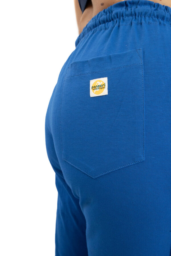 Jogging Femme - Uni H - Bleu Roi / Blanc – Image 4