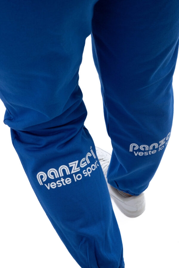 Jogging Femme - Uni H - Bleu Roi / Blanc – Image 7
