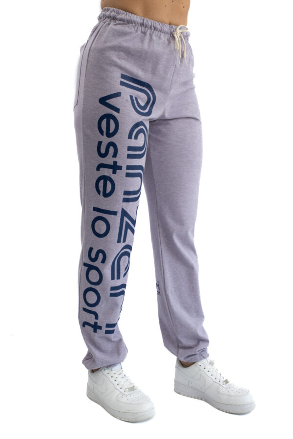 Jogging Femme - Uni H - Lilas / Bleu Marine