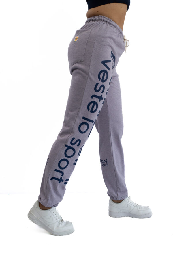 Jogging Femme - Uni H - Lilas / Bleu Marine – Image 6
