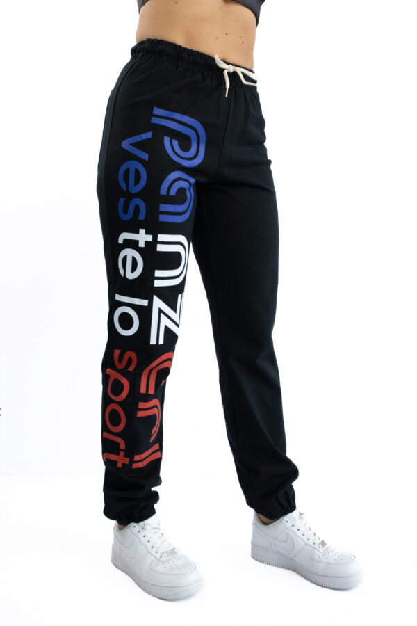 Jogging Femme - Uni H - Noir / France