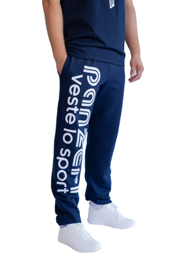 Jogging Homme - Park O - Bleu Marine / Blanc