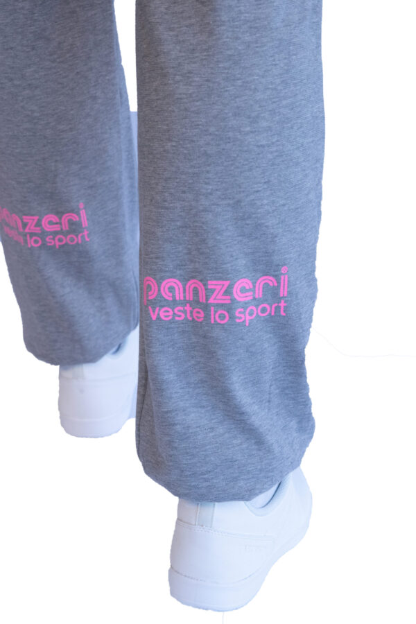 Jogging Homme - Uni H - Gris Chiné / Rose Fluo – Image 6