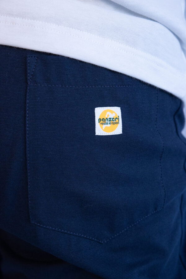 Jogging Homme - Uni H - Bleu Marine / Bleu Nacré – Image 4