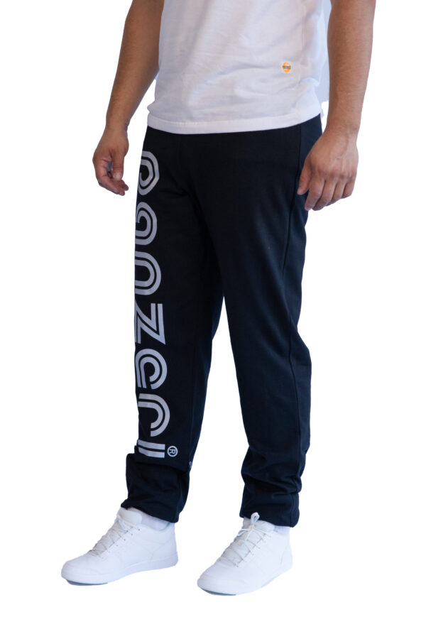 Jogging Homme - Uni H - Noir / Argent – Image 3
