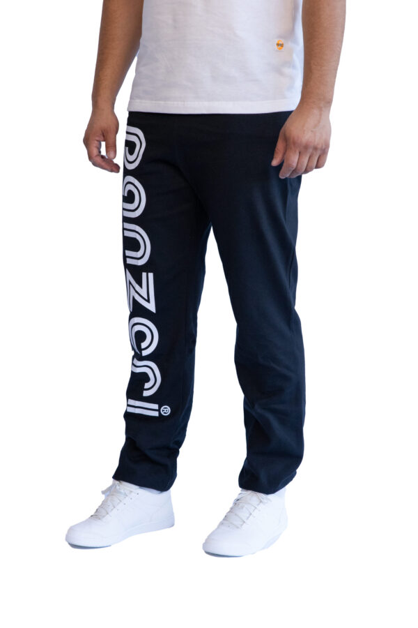 Jogging Homme - Uni H - Noir / Blanc – Image 3