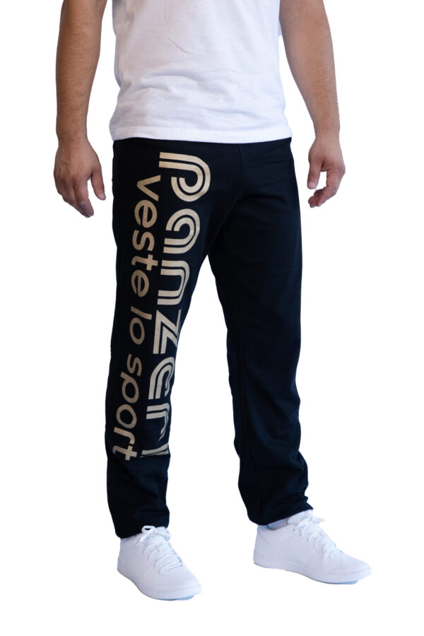 Jogging Homme - Uni H - Noir / Or