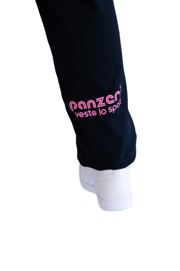 Jogging Homme - Uni H - Noir / Rose Fluo – Image 6