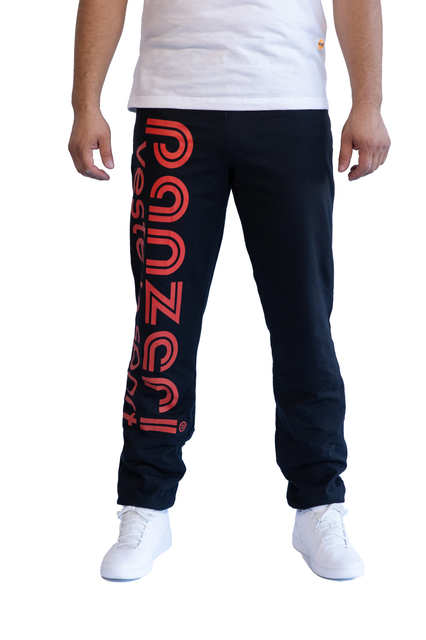 Jogging Vintage Panzeri Pour Homme - Taille L/XL, Noir, Brodé, Made In France !