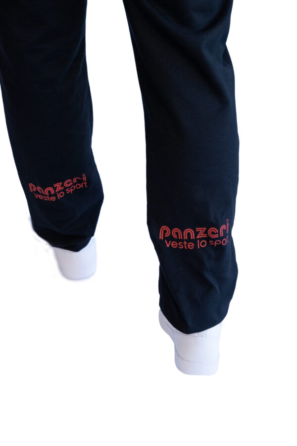 Jogging Homme - Uni H - Noir / Rouge – Image 6