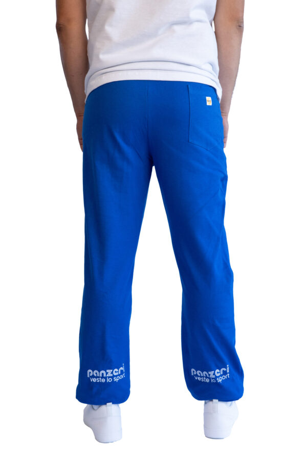 Jogging Homme - Uni H - Bleu Roi / Blanc – Image 5