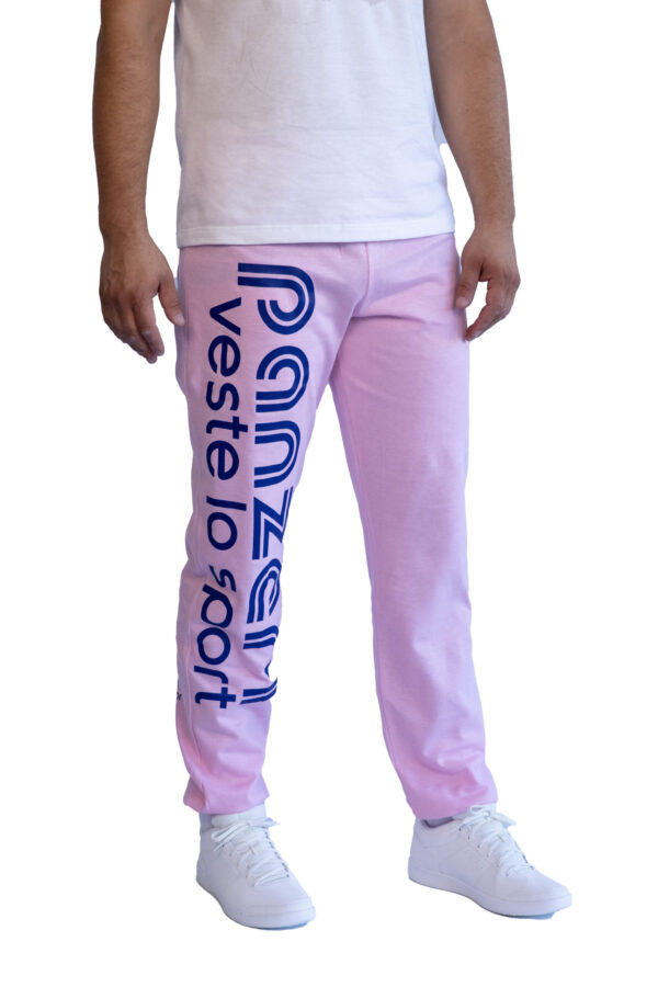 Jogging Homme - Uni H - Rose / Bleu Marine