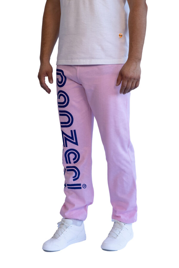 Jogging Homme - Uni H - Rose / Bleu Marine – Image 3