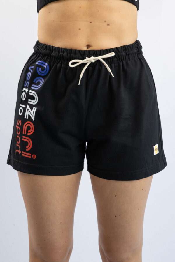 Short Femme - Uni A - Noir / France – Image 4
