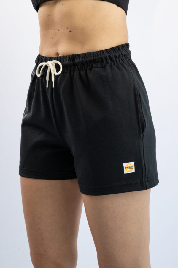 Short Femme - Uni A - Noir / Noir Nacré – Image 6