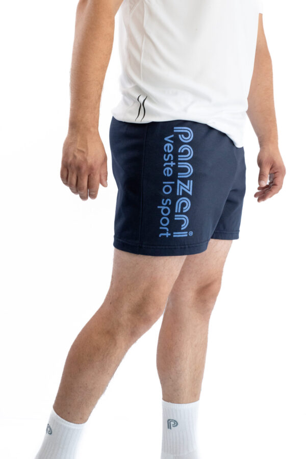 Short Homme - Uni A - Bleu Marine / Bleu Nacré – Image 4