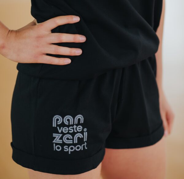 Short Mixte - Fun S - Noir / Gris