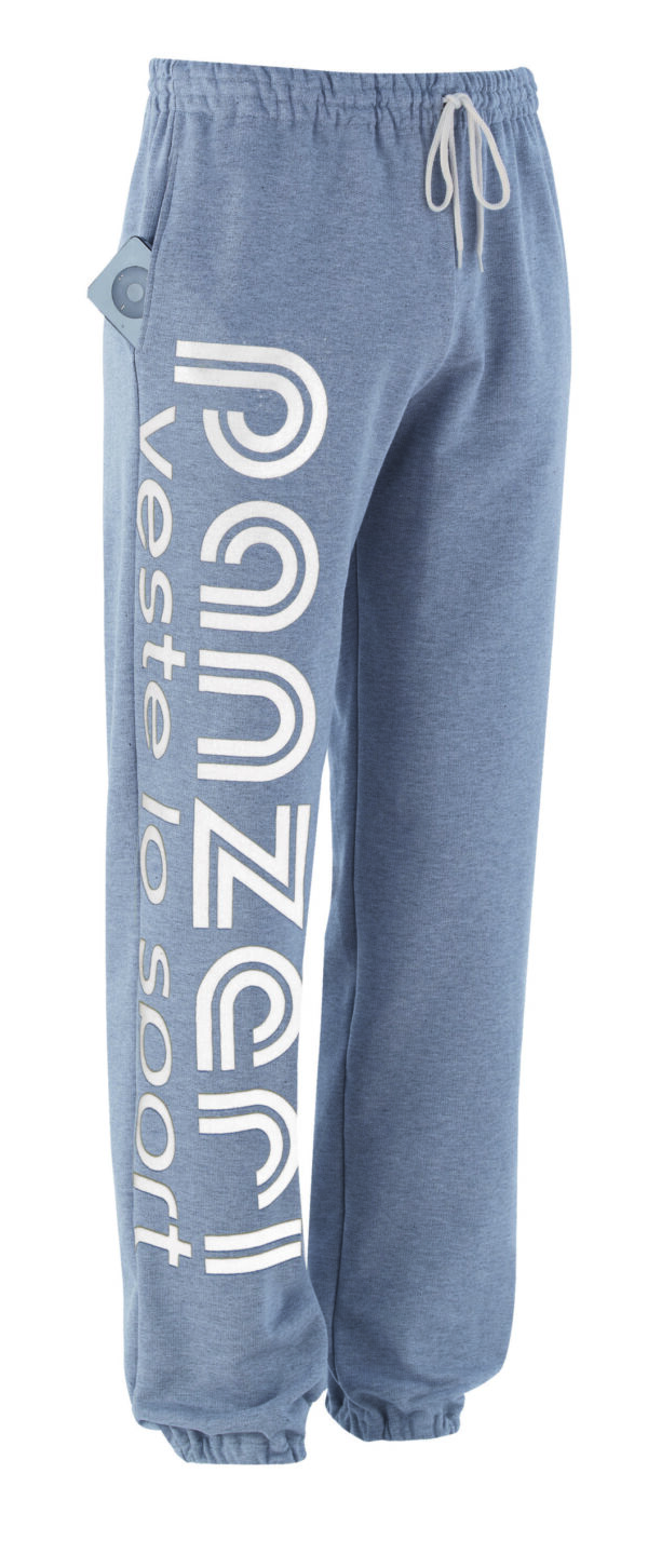 Jogging Femme - Park O - Gris Chiné / Blanc - XS