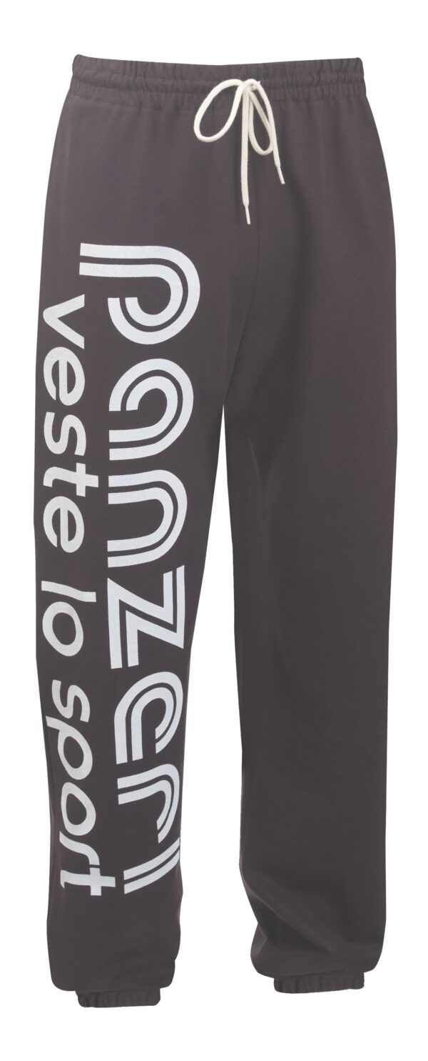 Jogging Uni H - Chocolat / Blanc