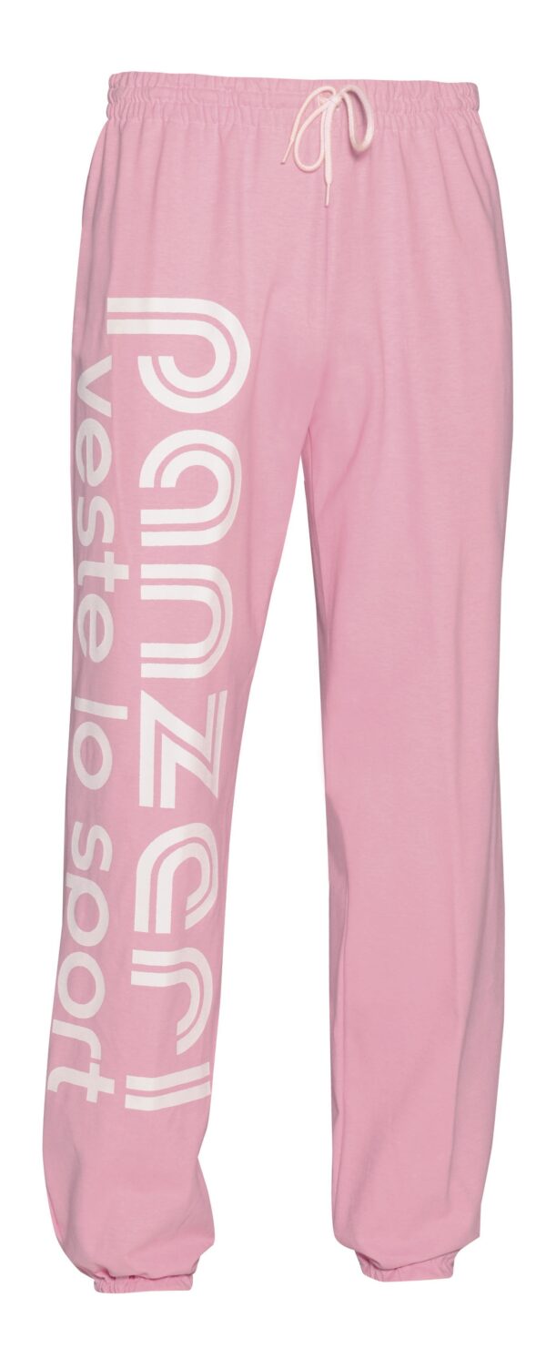 Jogging Uni H - Rose / Blanc