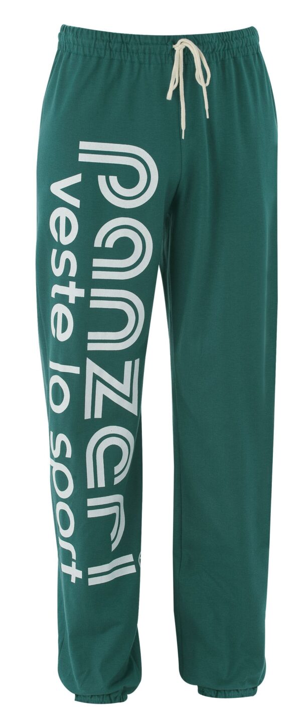 Jogging Uni H - Vert foncé / Blanc