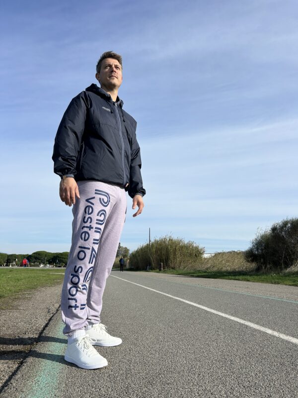 Pack : Coupe-Vent Bleu Marine + Jogging Uni H Lilas