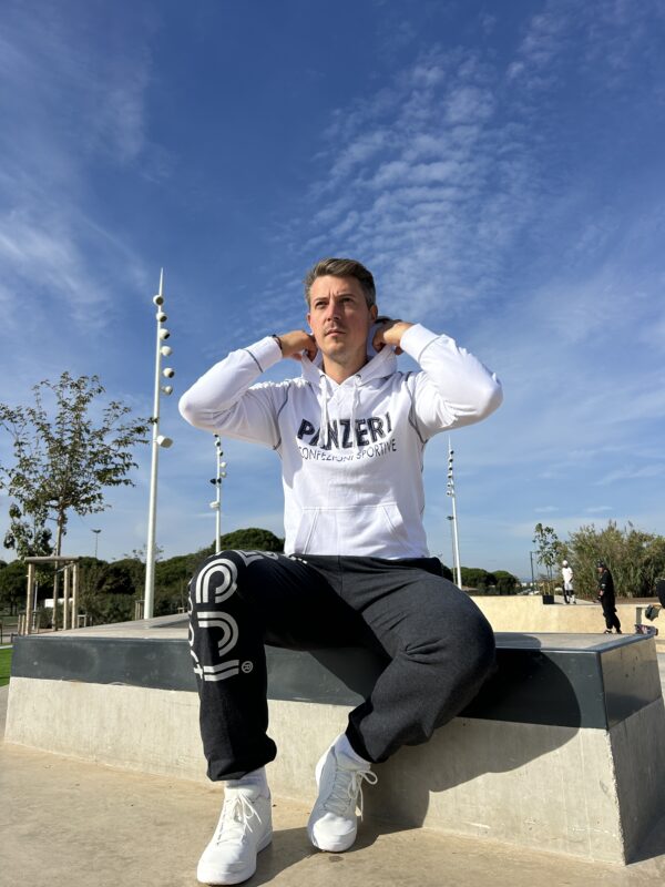 Pack : Sweat Blanc + Jogging Park O Anthracite