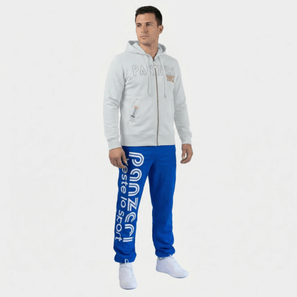Pack : Veste Grise + Jogging Uni H Bleu Roi