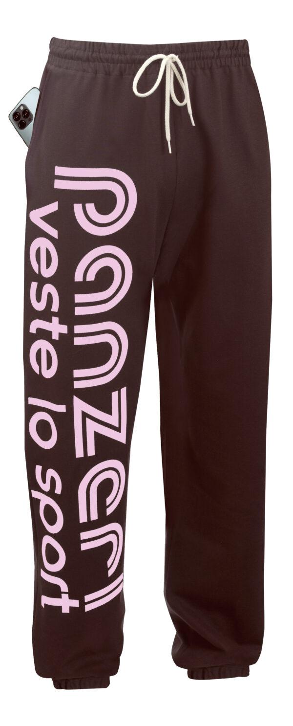 Edition limitée : Jogging - Park H - Chocolat / Rose - L