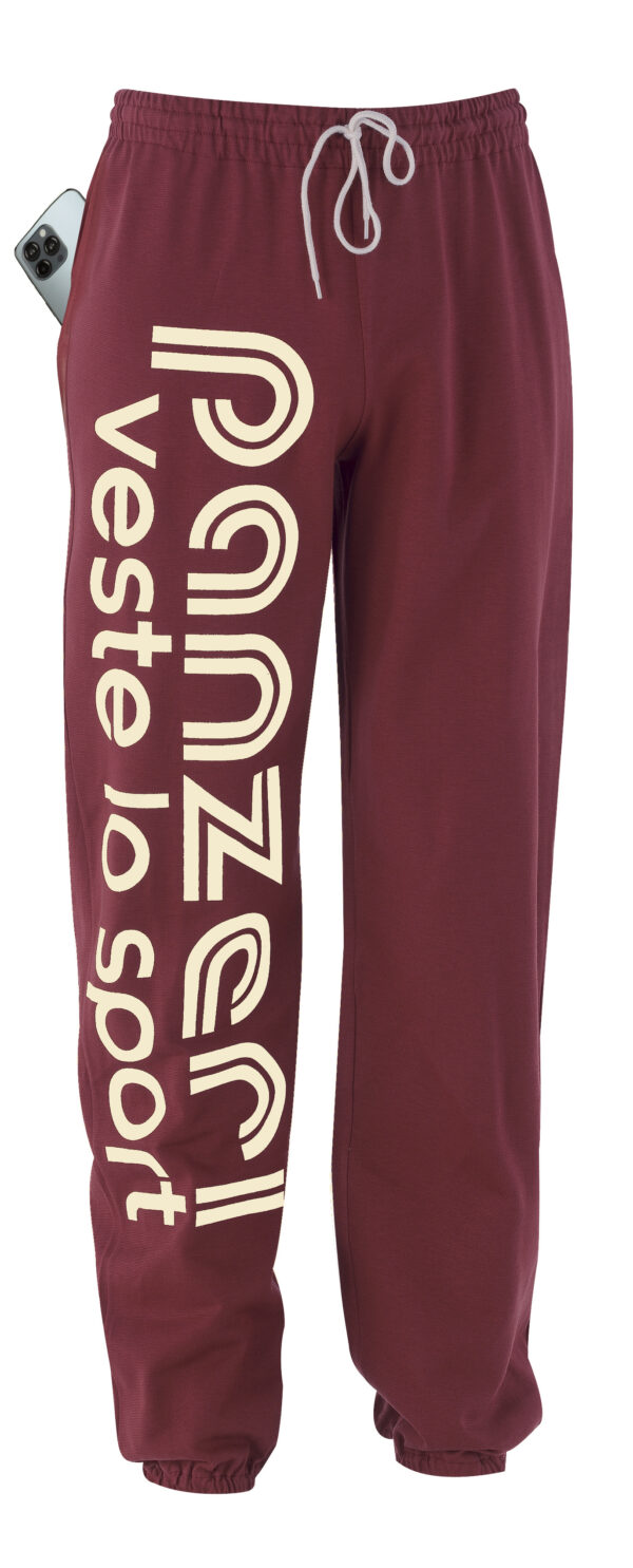 Edition limitée : Jogging - Park H - Bordeaux / Beige - XL