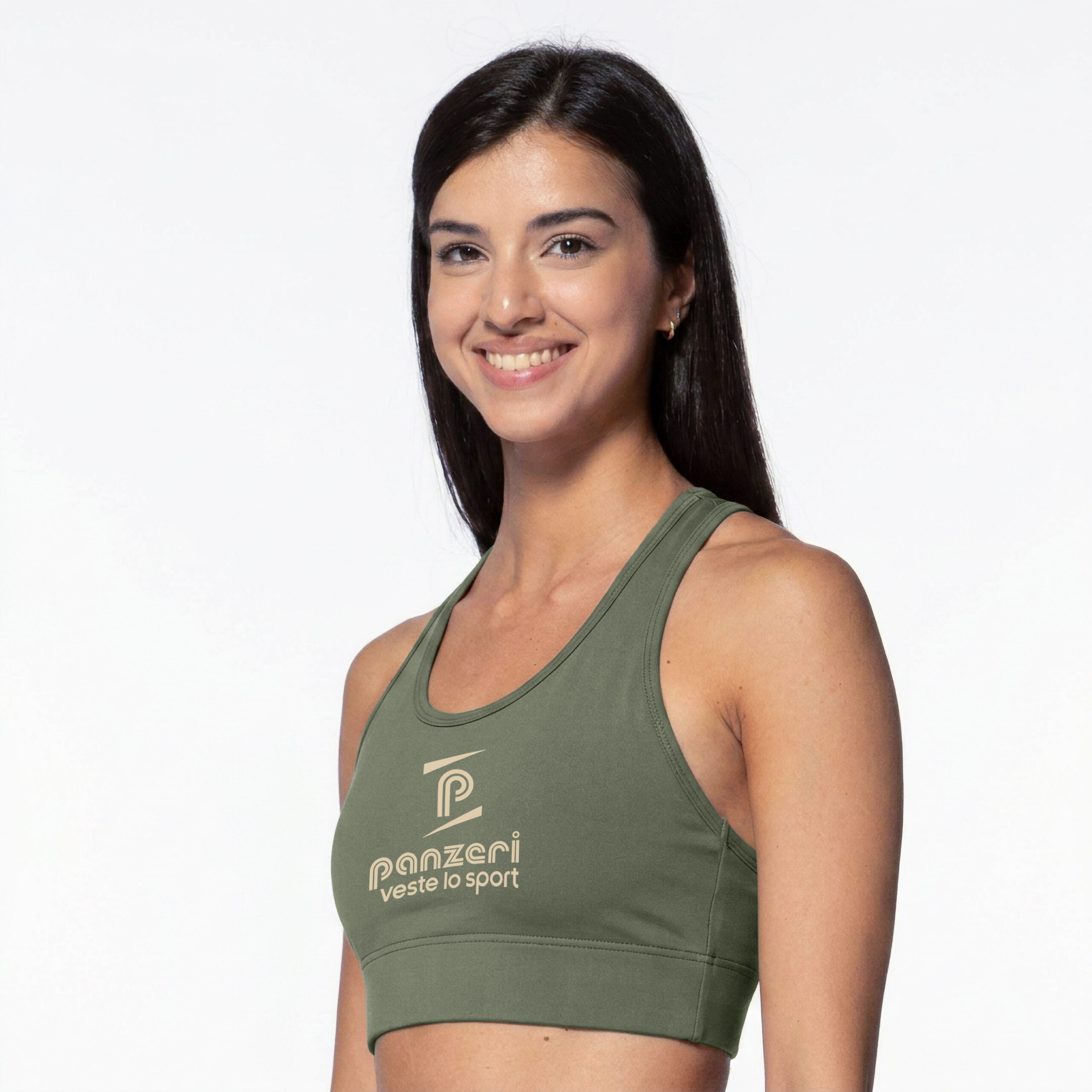 Brassière De Sport - Jazz X - Kaki / Beige – Image 3