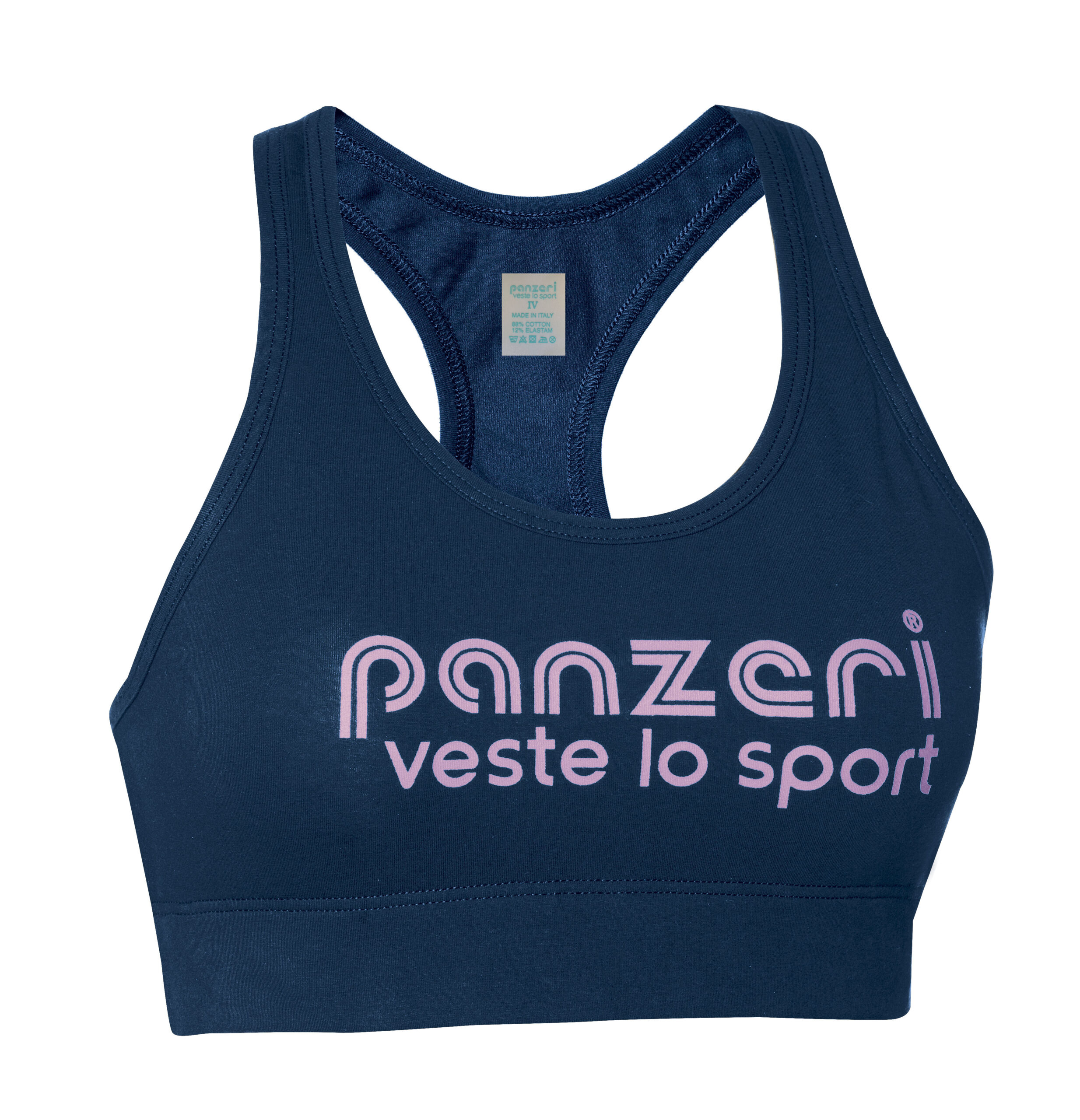 Brassière De Sport - Jazz X - Bleu Marine / Rose – Image 3