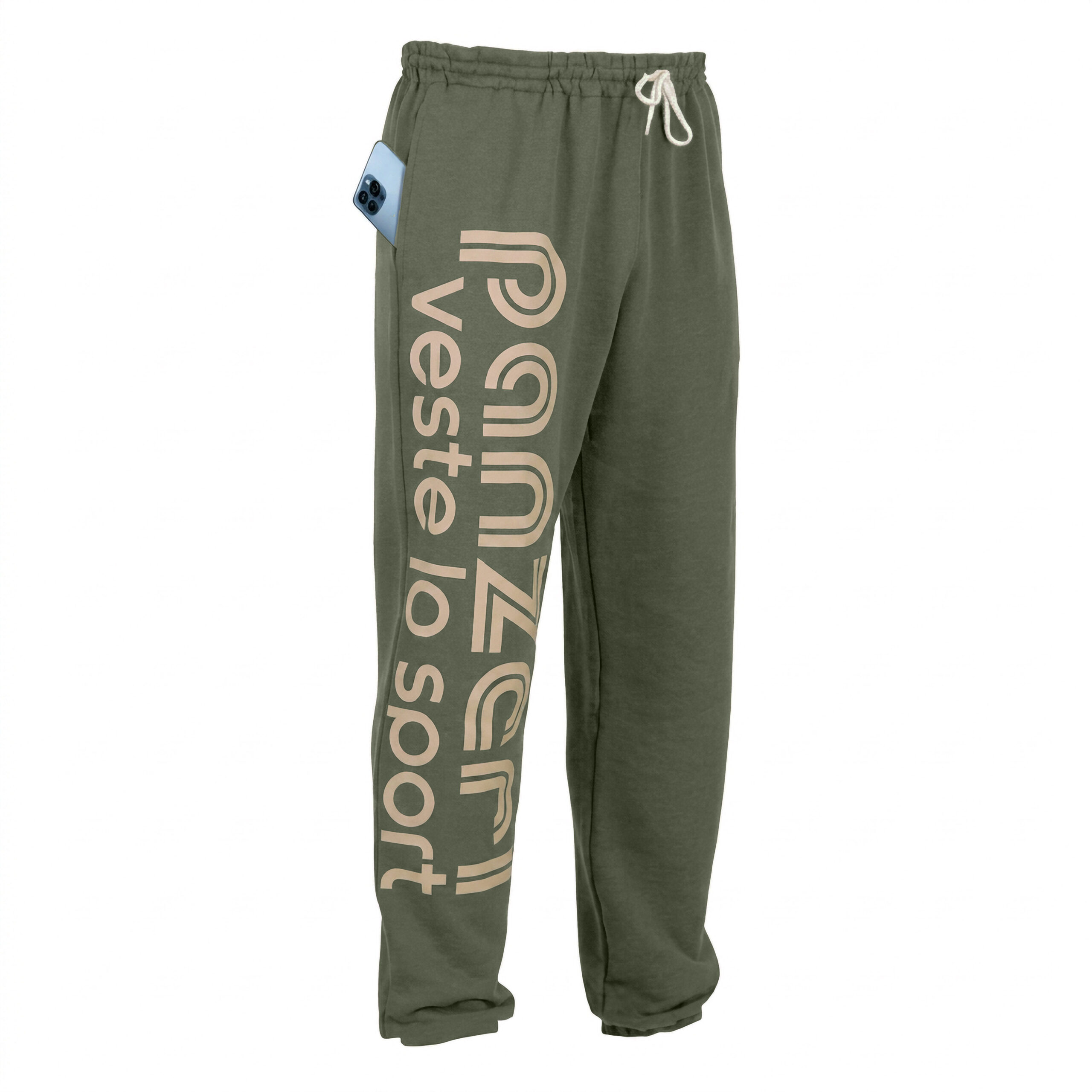 Jogging Femme - Park O - Kaki / Beige