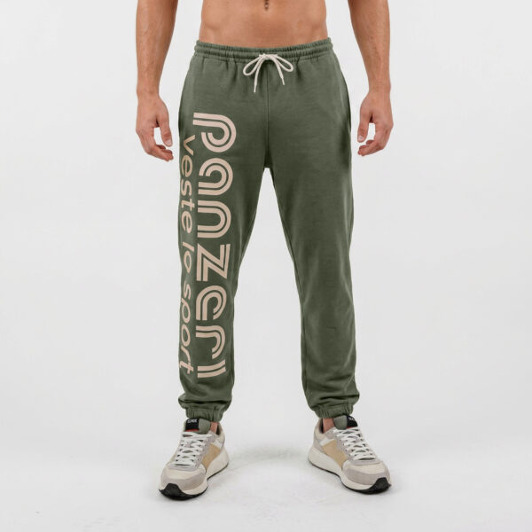 Jogging Homme - Uni H - Kaki / Beige